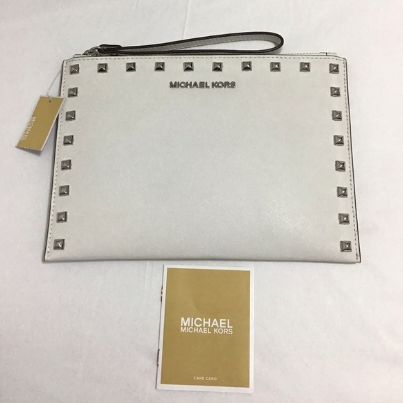 MICHAEL Michael Kors Handbags - MICHAEL Michael Kors XL Jetset Studded Wristlet